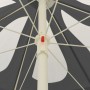 Sombrilla de playa antracita 240 cm