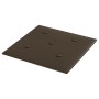 Paneles de pared 12 uds cuero sintético marrón 30x30 cm 1,08 m² by vidaXL, Wall covering - Ref: Foro24-343980, Price: 32,51 €...