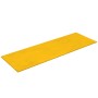 Wandpaneele 12 Stück gelber Samt 90x30 cm 3,24 m² von vidaXL, Wandverkleidung - Ref: Foro24-343925, Preis: 59,45 €, Rabatt: %