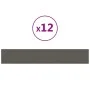 Wall panels 12 pcs dark gray velvet 90x15 cm 1.62 m² by vidaXL, Wall covering - Ref: Foro24-343892, Price: 53,65 €, Discount: %