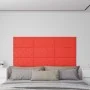 Wandpaneele 12 Stück rotes PE-Leder 60x30 cm 2,16 m² von vidaXL, Wandverkleidung - Ref: Foro24-343990, Preis: 54,34 €, Rabatt: %