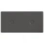 Wandpaneele 12 Stück graues Kunstleder 30x15 cm 0,54 m² von vidaXL, Wandverkleidung - Ref: Foro24-343970, Preis: 19,86 €, Rab...