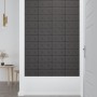 Wandpaneele 12 Stück graues Kunstleder 30x15 cm 0,54 m² von vidaXL, Wandverkleidung - Ref: Foro24-343970, Preis: 20,05 €, Rab...