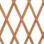 Valla de jardín enrejada madera maciza abeto naranja 180x100 cm