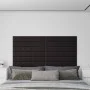 Wandpaneele 12 Stück schwarzes Kunstleder 90x15 cm 1,62 m² von vidaXL, Wandverkleidung - Ref: Foro24-343995, Preis: 37,32 €, ...