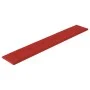 Wandpaneele 12 Stück rot-rotes Kunstleder 90x15 cm 1,62m² von vidaXL, Wandverkleidung - Ref: Foro24-344000, Preis: 36,91 €, R...