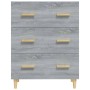 Aparador de madera contrachapada gris Sonoma 70x34x90 cm de vidaXL, Aparadores - Ref: Foro24-817346, Precio: 86,70 €, Descuen...