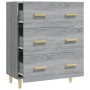 Aparador de madera contrachapada gris Sonoma 70x34x90 cm de vidaXL, Aparadores - Ref: Foro24-817346, Precio: 86,70 €, Descuen...