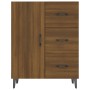 Oak brown engineered wood sideboard 69.5x34x90 cm by vidaXL, Sideboards - Ref: Foro24-817356, Price: 70,69 €, Discount: %