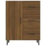 Oak brown engineered wood sideboard 69.5x34x90 cm by vidaXL, Sideboards - Ref: Foro24-817356, Price: 70,01 €, Discount: %