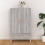 Sonoma grau Sperrholz hohe Anrichte 70x31x115 cm von vidaXL, Sideboards - Ref: Foro24-817472, Preis: 90,36 €, Rabatt: %
