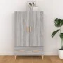 Sonoma grau Sperrholz hohe Anrichte 70x31x115 cm von vidaXL, Sideboards - Ref: Foro24-817472, Preis: 89,13 €, Rabatt: %