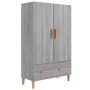 Sonoma grau Sperrholz hohe Anrichte 70x31x115 cm von vidaXL, Sideboards - Ref: Foro24-817472, Preis: 90,36 €, Rabatt: %