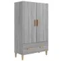 Sonoma grau Sperrholz hohe Anrichte 70x31x115 cm von vidaXL, Sideboards - Ref: Foro24-817472, Preis: 89,13 €, Rabatt: %