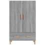 Sonoma grau Sperrholz hohe Anrichte 70x31x115 cm von vidaXL, Sideboards - Ref: Foro24-817472, Preis: 90,36 €, Rabatt: %
