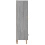 Sonoma grau Sperrholz hohe Anrichte 70x31x115 cm von vidaXL, Sideboards - Ref: Foro24-817472, Preis: 90,36 €, Rabatt: %