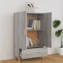 Sonoma grau Sperrholz hohe Anrichte 70x31x115 cm von vidaXL, Sideboards - Ref: Foro24-817472, Preis: 89,13 €, Rabatt: %
