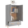 Sonoma grau Sperrholz hohe Anrichte 70x31x115 cm von vidaXL, Sideboards - Ref: Foro24-817472, Preis: 90,36 €, Rabatt: %