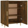 Smoked oak plywood sideboard 70x34x90 cm by vidaXL, Sideboards - Ref: Foro24-817327, Price: 68,34 €, Discount: %