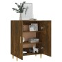 Sideboard aus geräuchertem Eichensperrholz, 70 x 34 x 90 cm von vidaXL, Sideboards - Ref: Foro24-817327, Preis: 68,43 €, Raba...