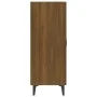 Aparador madera contrachapada color roble marrón 70x34x90 cm de vidaXL, Aparadores - Ref: Foro24-817332, Precio: 70,68 €, Des...