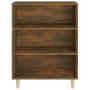 Sideboard aus geräuchertem Eichensperrholz, 69,5 x 32,5 x 90 cm von vidaXL, Sideboards - Ref: Foro24-817375, Preis: 50,26 €, ...