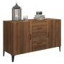 Engineered wood sideboard in brown oak 100x36x60 cm by vidaXL, Sideboards - Ref: Foro24-817470, Price: 95,97 €, Discount: %
