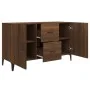 Engineered wood sideboard in brown oak 100x36x60 cm by vidaXL, Sideboards - Ref: Foro24-817470, Price: 95,97 €, Discount: %