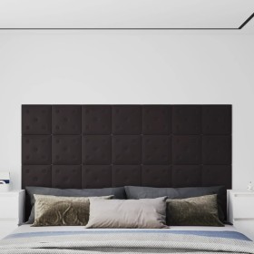 Wandpaneele 12 Stück schwarzes Kunstleder 30x30 cm 1,08 m² von vidaXL, Wandverkleidung - Ref: Foro24-343974, Preis: 31,62 €, ...