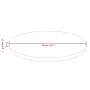 Runde hellbraune Tischplatte aus Eichenholz Ø30x1,5 cm von vidaXL, Tischplatten - Ref: Foro24-342958, Preis: 28,10 €, Rabatt: %