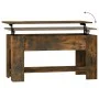 Couchtisch aus geräuchertem Eichensperrholz, 101 x 49 x 52 cm von vidaXL, Couchtisch - Ref: Foro24-819272, Preis: 72,03 €, Ra...