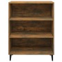 Aparador madera contrachapada roble ahumado 69,5x32,5x90 cm de vidaXL, Aparadores - Ref: Foro24-817378, Precio: 48,07 €, Desc...