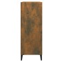 Sideboard aus geräuchertem Eichensperrholz, 69,5 x 32,5 x 90 cm von vidaXL, Sideboards - Ref: Foro24-817378, Preis: 48,15 €, ...