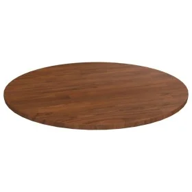 Runde dunkelbraune Tischplatte aus Eichenholz Ø60x1,5cm von vidaXL, Tischplatten - Ref: Foro24-342968, Preis: 46,61 €, Rabatt: %