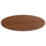 Round dark brown oak wood table top Ø60x1.5cm by vidaXL, Table tops - Ref: Foro24-342968, Price: 44,24 €, Discount: %