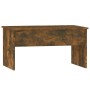 Mesa de centro madera ingeniería roble ahumado 80x50,5x41,5 cm by vidaXL, Coffee table - Ref: Foro24-819287, Price: 56,48 €, ...