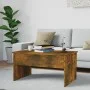 Mitteltisch aus geräucherter Eichen-Ingenieurholz 80x50,5x41,5 cm. von vidaXL, Couchtisch - Ref: Foro24-819287, Preis: 55,74 ...