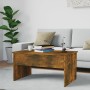 Mitteltisch aus geräucherter Eichen-Ingenieurholz 80x50,5x41,5 cm. von vidaXL, Couchtisch - Ref: Foro24-819287, Preis: 56,48 ...