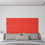 Wandpaneele 12 Stück rotes Kunstleder 90x30 cm 3,24 m² von vidaXL, Wandverkleidung - Ref: Foro24-344004, Preis: 79,50 €, Raba...