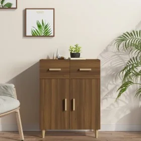 Sideboard aus braunem Eichensperrholz, 69,5 x 34 x 89 cm von vidaXL, Sideboards - Ref: Foro24-817359, Preis: 69,43 €, Rabatt: %