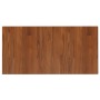 Badezimmerarbeitsplatte aus dunkelbraun behandeltem Massivholz, 80 x 40 x 2,5 cm von vidaXL, Arbeitsplatten - Ref: Foro24-343...