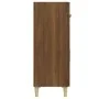 Aparador madera contrachapada marrón roble 69,5x34x89 cm de vidaXL, Aparadores - Ref: Foro24-817359, Precio: 69,42 €, Descuen...