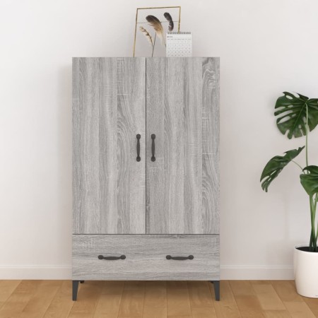 Hohes Sideboard aus grauem Sonoma-Sperrholz, 70 x 31 x 115 cm von vidaXL, Sideboards - Ref: Foro24-817475, Preis: 99,21 €, Ra...