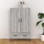 Aparador alto de madera contrachapada gris Sonoma 70x31x115 cm de vidaXL, Aparadores - Ref: Foro24-817475, Precio: 99,21 €, D...