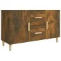 Sideboard aus geräuchertem Eichenholzwerkstoff, 100 x 36 x 60 cm von vidaXL, Sideboards - Ref: Foro24-817465, Preis: 76,05 €,...