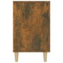 Smoked oak engineered wood sideboard 100x36x60 cm by vidaXL, Sideboards - Ref: Foro24-817465, Price: 76,87 €, Discount: %