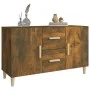 Sideboard aus geräuchertem Eichenholzwerkstoff, 100 x 36 x 60 cm von vidaXL, Sideboards - Ref: Foro24-817465, Preis: 76,05 €,...