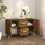 Sideboard aus geräuchertem Eichenholzwerkstoff, 100 x 36 x 60 cm von vidaXL, Sideboards - Ref: Foro24-817465, Preis: 76,05 €,...