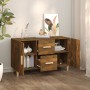 Smoked oak engineered wood sideboard 100x36x60 cm by vidaXL, Sideboards - Ref: Foro24-817465, Price: 76,87 €, Discount: %