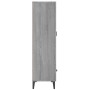 Hohes Sideboard aus grauem Sonoma-Sperrholz, 70 x 31 x 115 cm von vidaXL, Sideboards - Ref: Foro24-817475, Preis: 99,21 €, Ra...